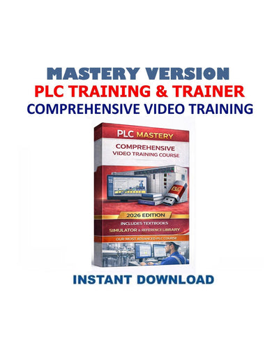 PLC Training MASTERY Course 2026 - Service Manual PDF Instant Download