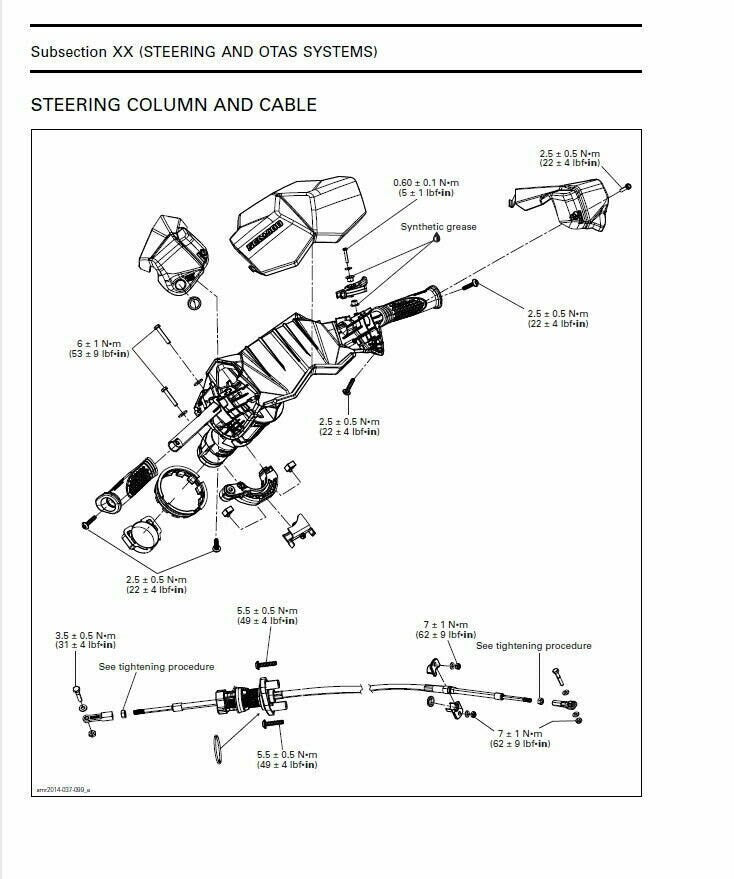 Sea-Doo Spark Service Manual sample page from the repair manual