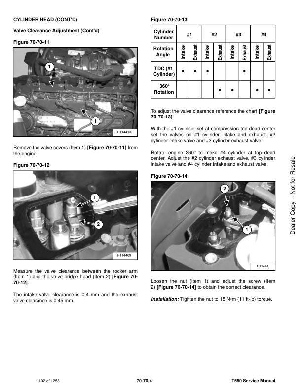 Bobcat T550 Compact Track Loader Service Manual | 2002-2025 - sample page 9