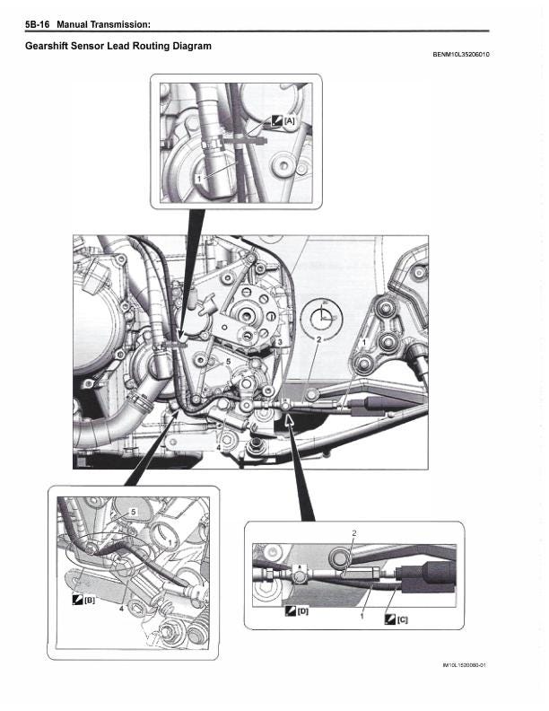 Suzuki GSX-R 1300 Motorcycle Service Manual | 2021-2026 - sample page 8