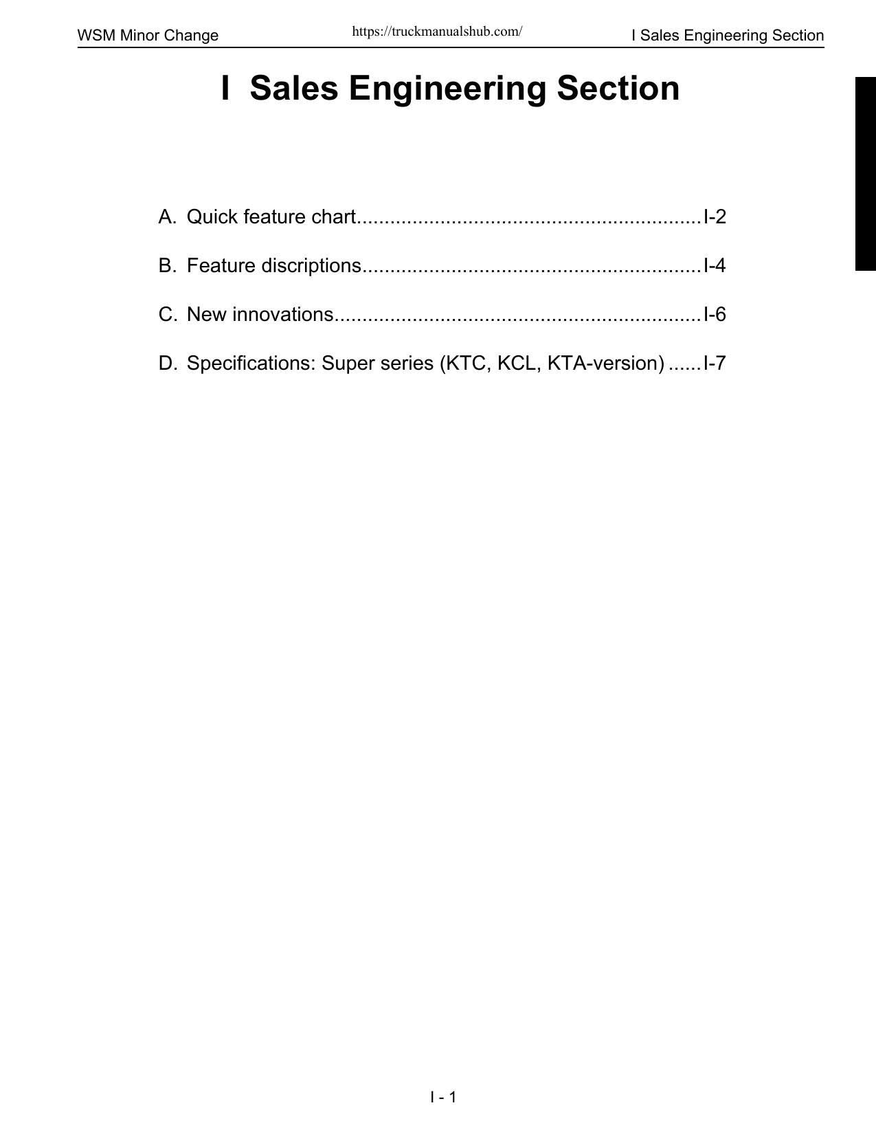 Kubota KX91 KX121 KX161 U35 U45 Excavator Service Manual | 2004-2008 - sample page 10