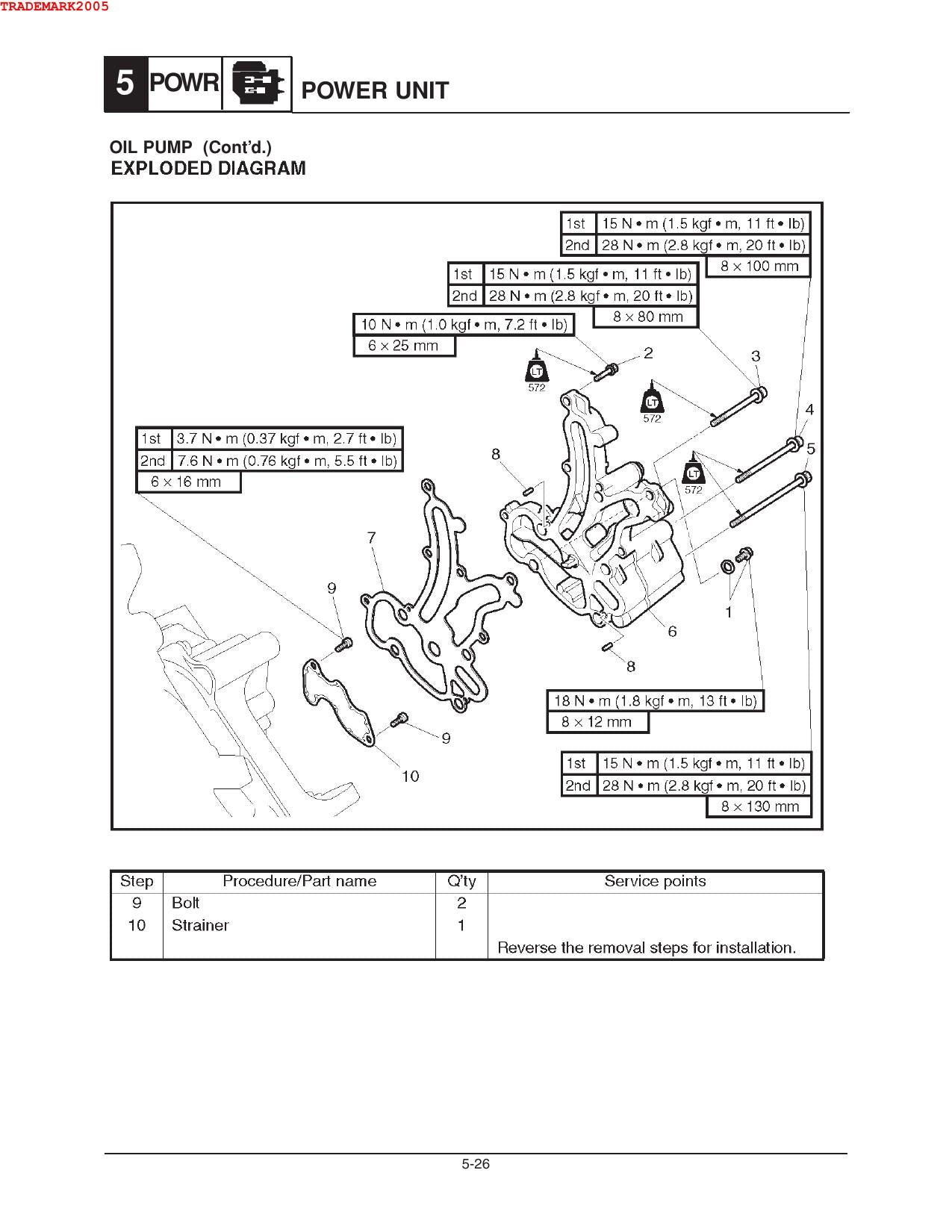 Yamaha AR230 SX230 High Output Motorcycle Service Manual | 2005-2009 - sample page 10