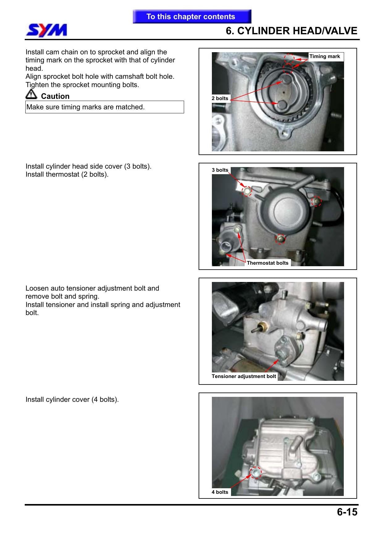 SYM Quad Lander 250 UA25A ATV Service Manual | 2003-2007 - sample page 9