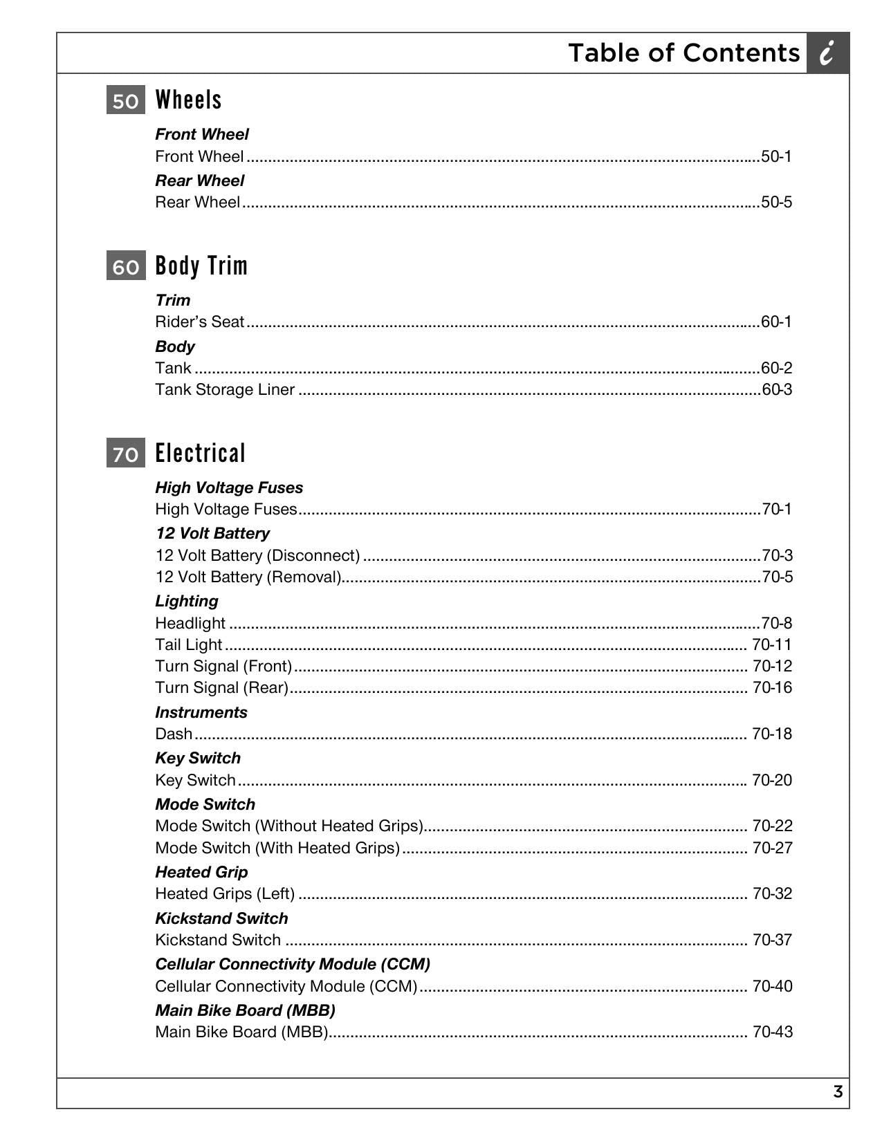Zero Motorcycles SR F Motorcycle Service Manual | 2020-2021 - sample page 8