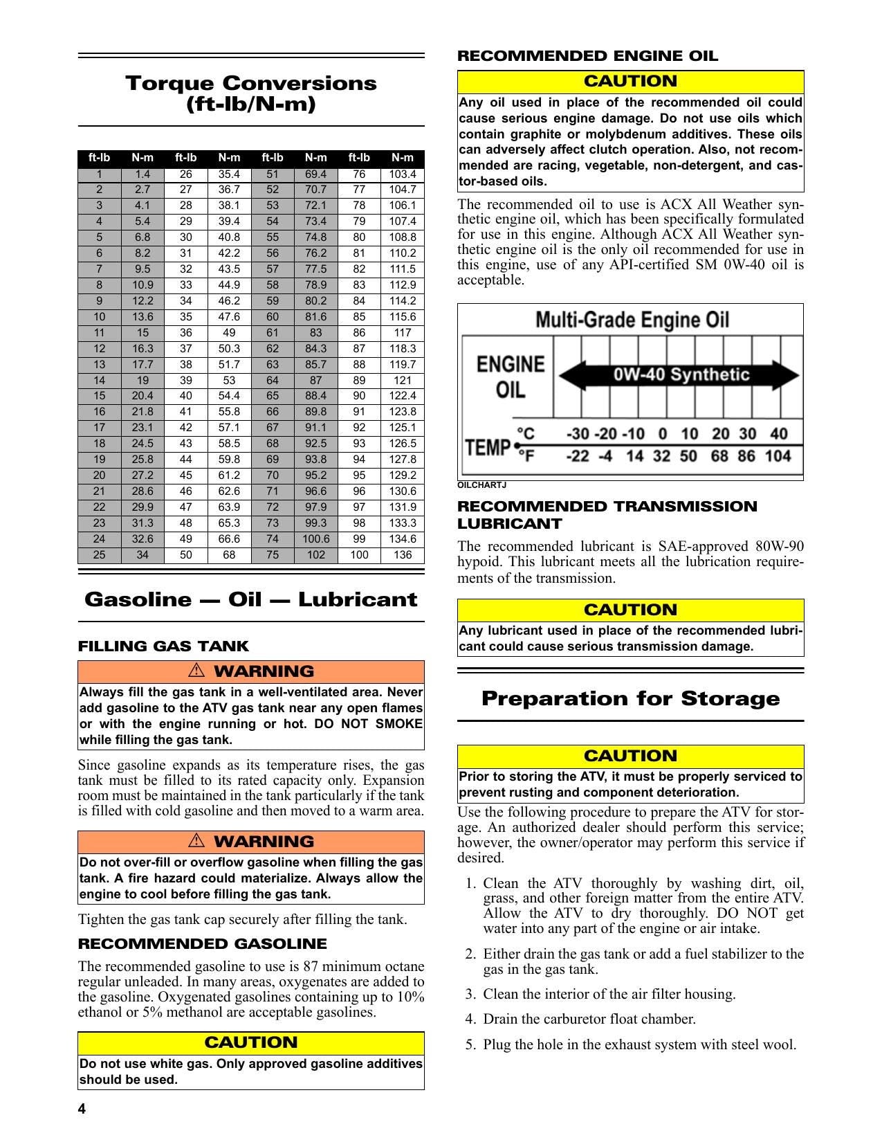 Tracker Off Road 90 ATV Service Manual | 2021-2025 - sample page 9