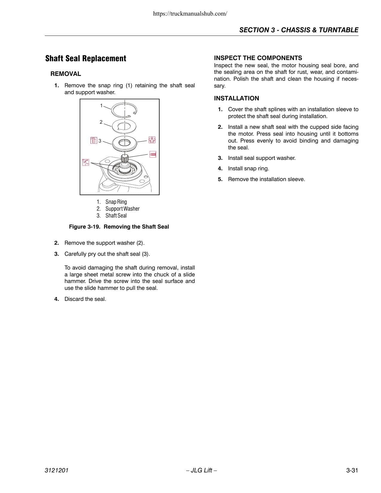 JLG 600A 600AJ Boom Lift Service Manual | 2004-2012 - sample page 8