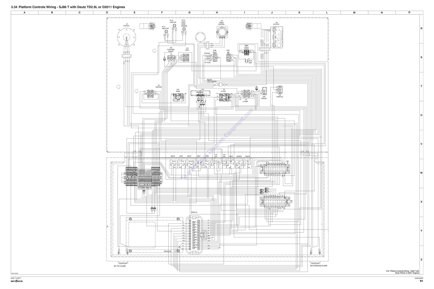 Skyjack SJ82 SJ86 T Telescopic Boom Service Manual | 2020-2024 - sample page 10