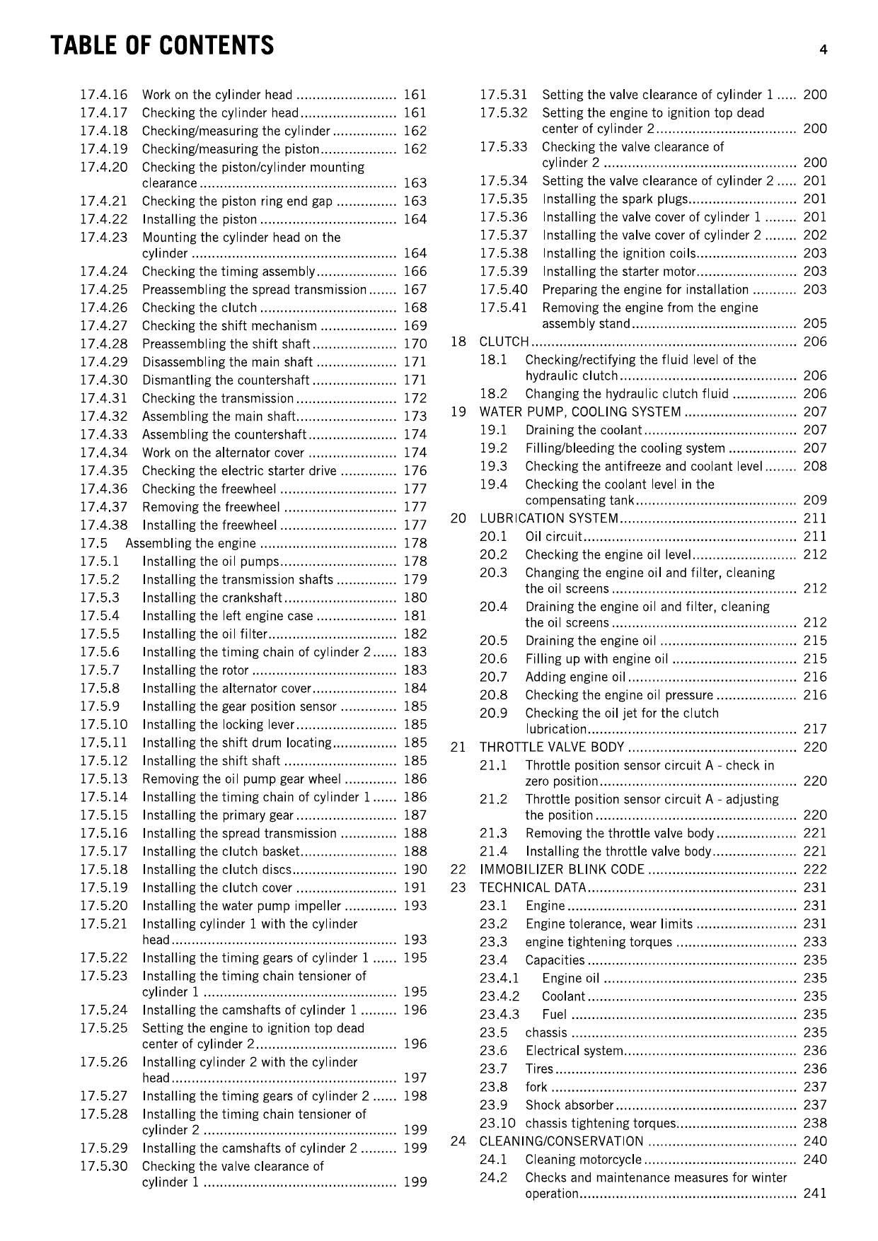 KTM 990 Supermoto R Motorcycle Service Manual | 2011-2015 - sample page 9