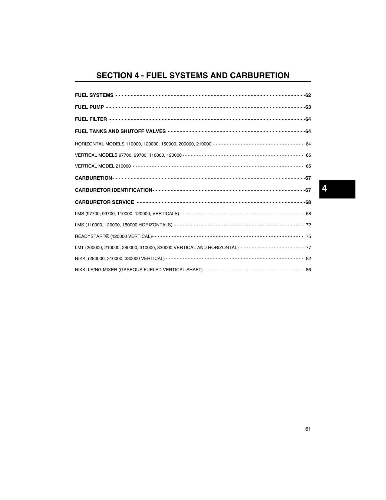 Briggs Stratton Single Cylinder OHV Small Engine Service Manual | 2009-2013 - sample page 9