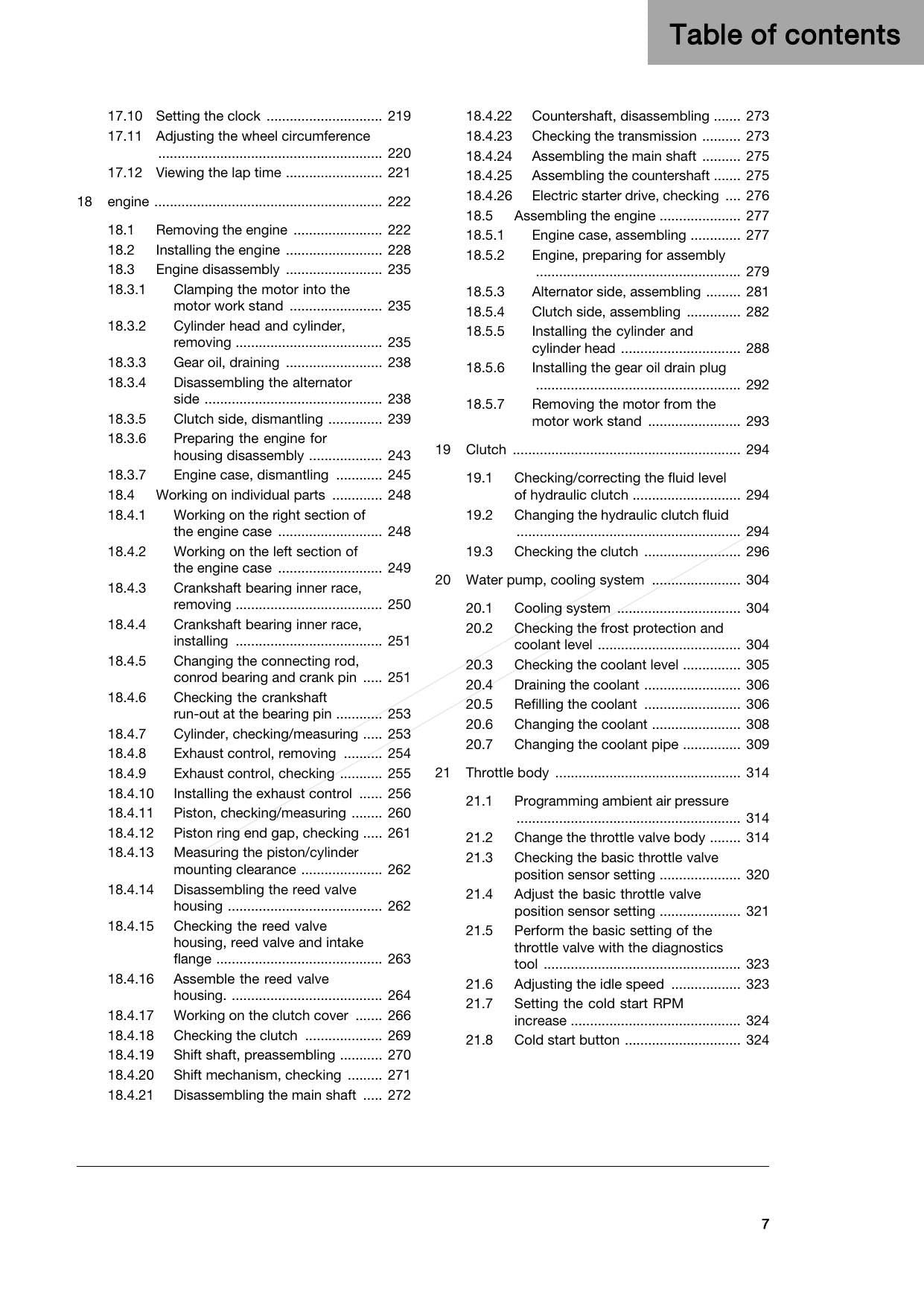 Husqvarna TE 250 300 PRO Motorcycle Service Manual | 2026 - sample page 9