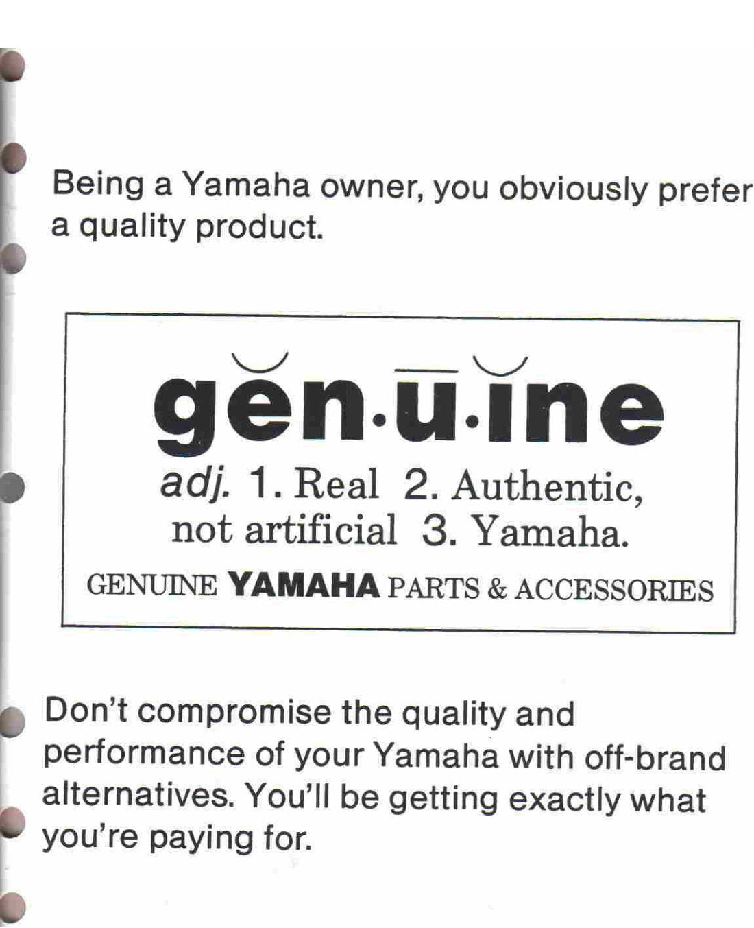 Yamaha Tri-Moto YT60 service manual - page 98