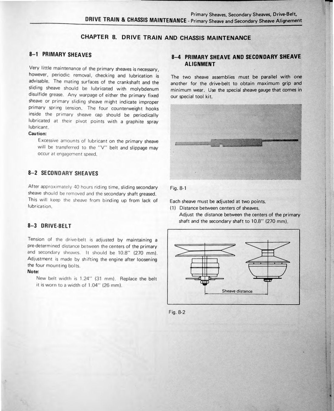 Yamaha SL338 service manual - page 103