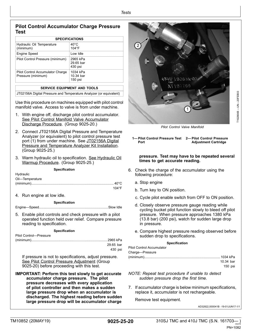 John Deere 310SJ 410J service manual - page 1082
