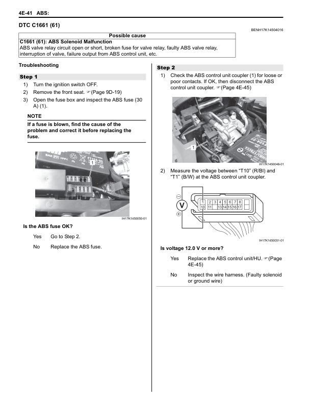 Manual de servicio de la motocicleta Suzuki GSX-R1000 | 2017-2022 GSXR1000