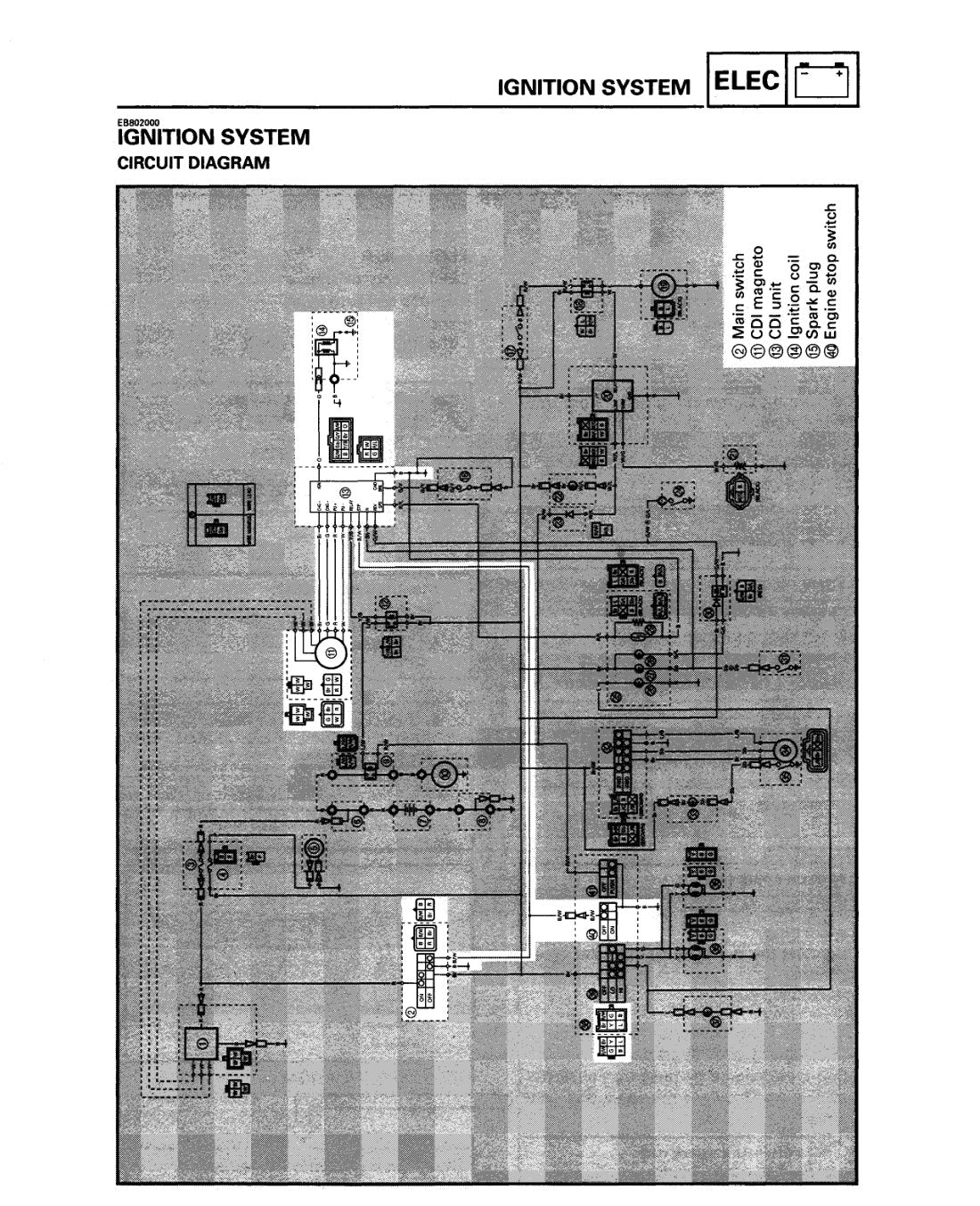 Yamaha Grizzly 600 YFM600FWA service manual - page 305