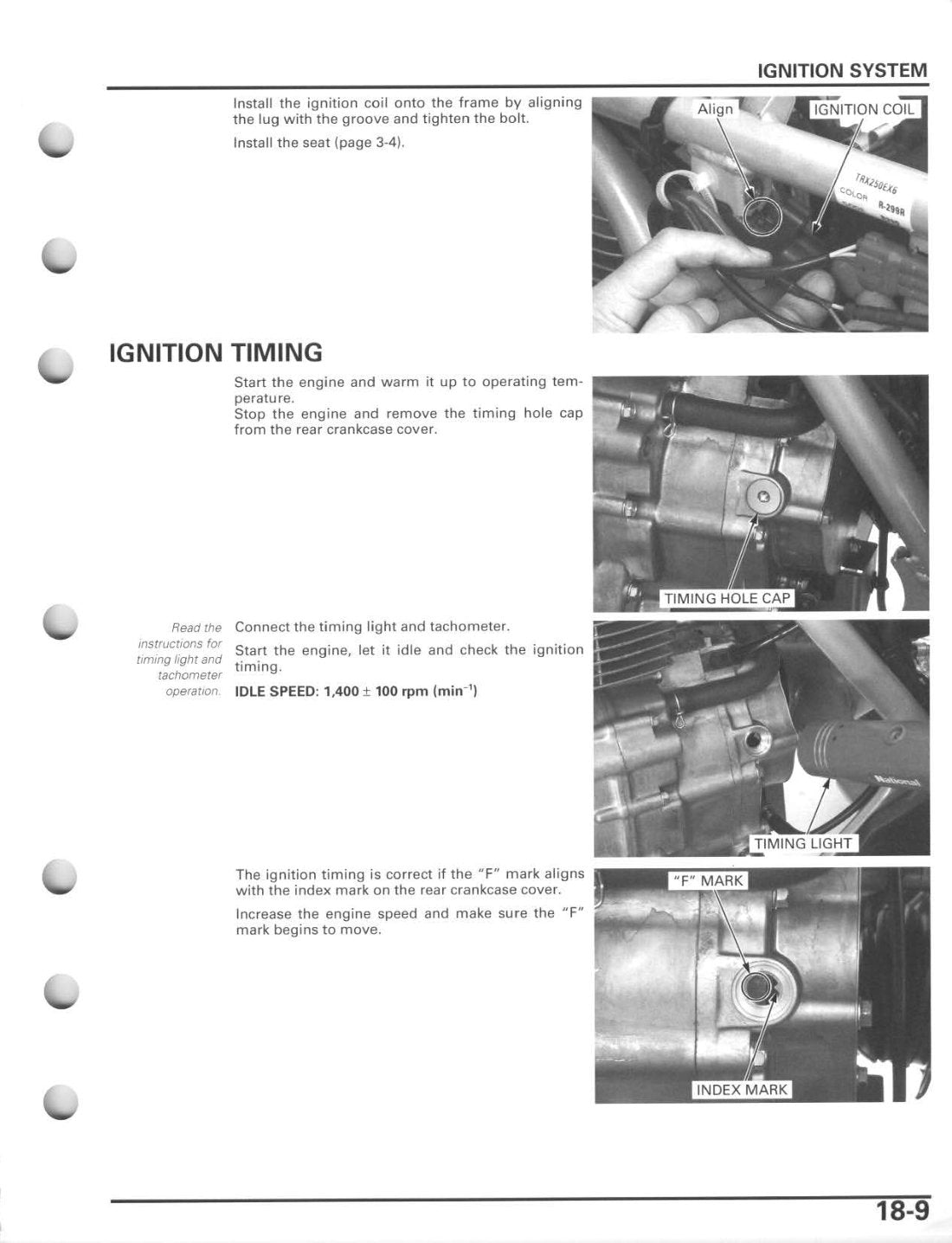 Honda Sportrax TRX250EX TRX250X ATV Service Manual 2006-2011 - page 335
