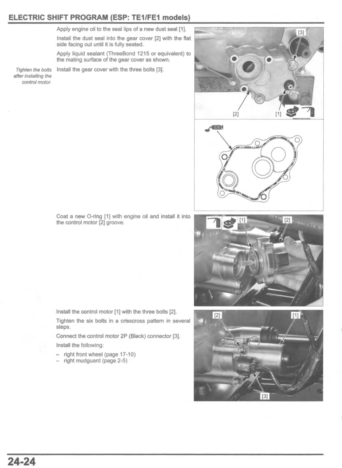 Honda Rancher 420 2014-2019 service manual - page 594
