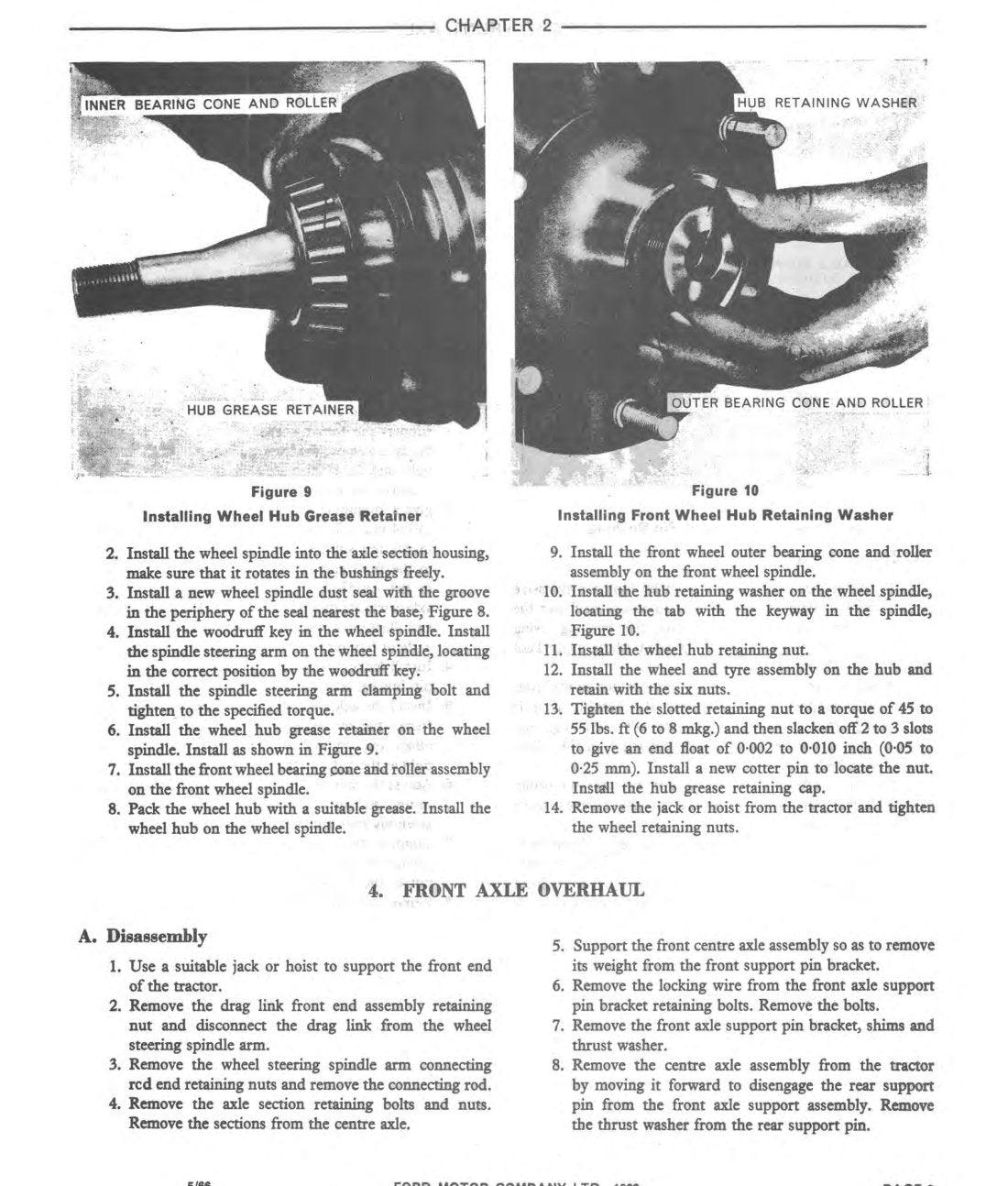 Ford 2000-7000 Tractor 1965-1975 service manual - page 830