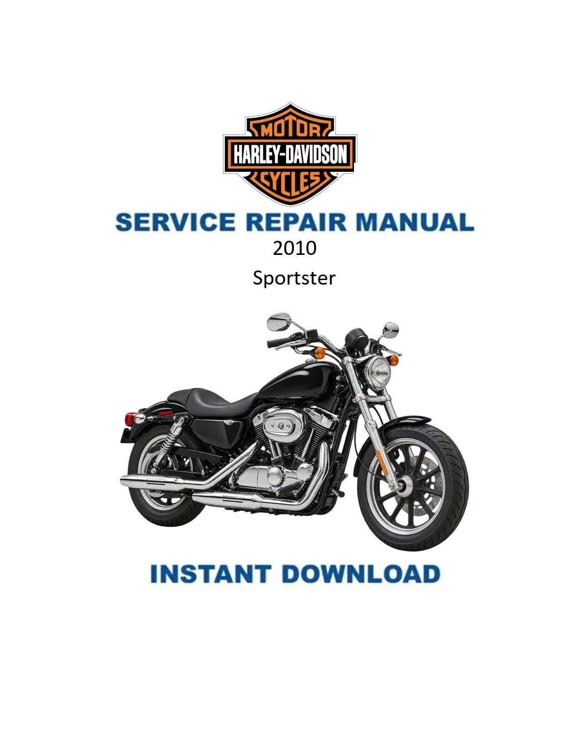 2010 Harley-Davidson Sportster Motorcycle Service Manual PDF