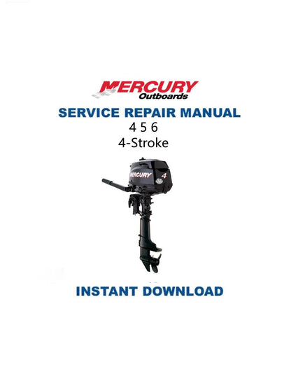 Mercury Mariner 4 - Service Manual PDF Instant Download