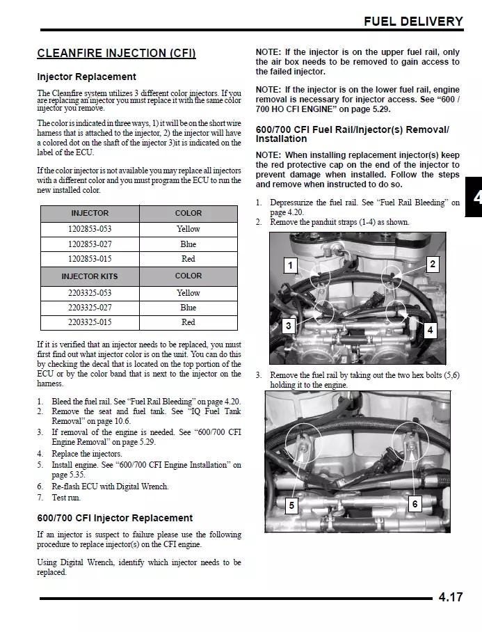 Polaris Trail Fusion Snowmobile Service Manual factory service manual title page