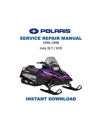 Polaris Snowmobile 1996-1998 service manual PDF