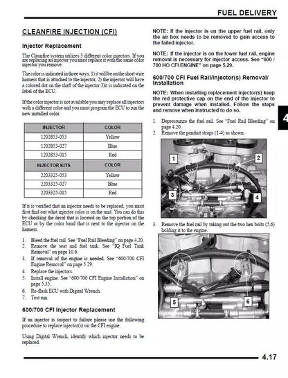 Polaris Trail Fusion Snowmobile Service Manual factory service manual title page