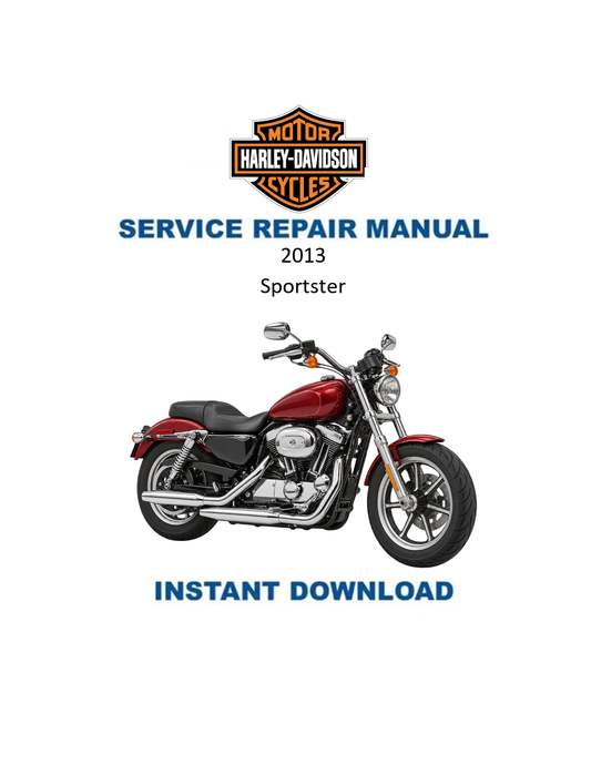 2013 Harley-Davidson Sportster Motorcycle Service Manual PDF
