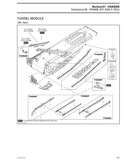 Skidoo Expedition 600 850 900 Snowmobile Service Manual sample page showing schematics and diagrams