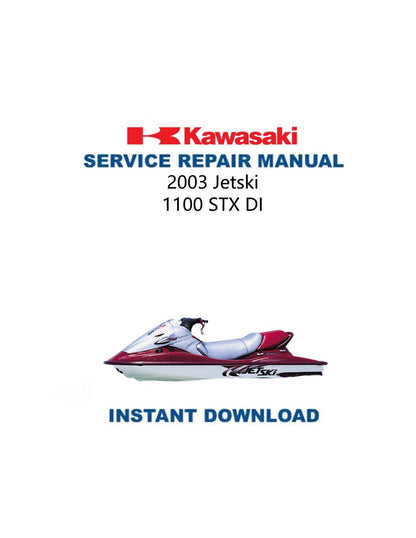 Kawasaki JetSki 1100 Service Manual 2003-2006 - Service Manual PDF Instant Download