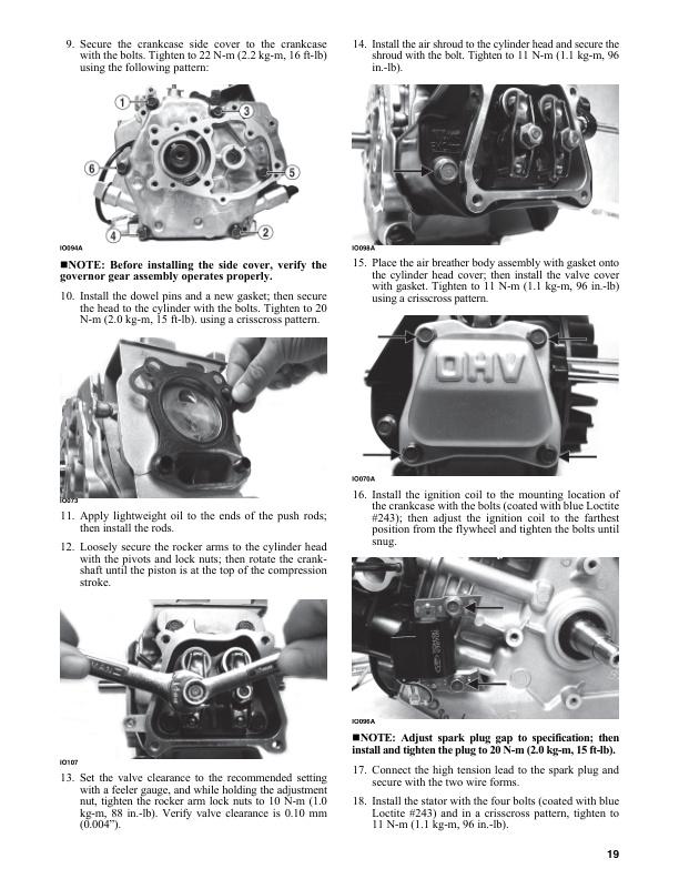 Skidoo MXZ120 Snowmobile Service Manual sample page with diagrams and specifications