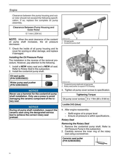 Seadoo GTX RXT Wake Pro Fish Pro Service Manual factory service manual title page