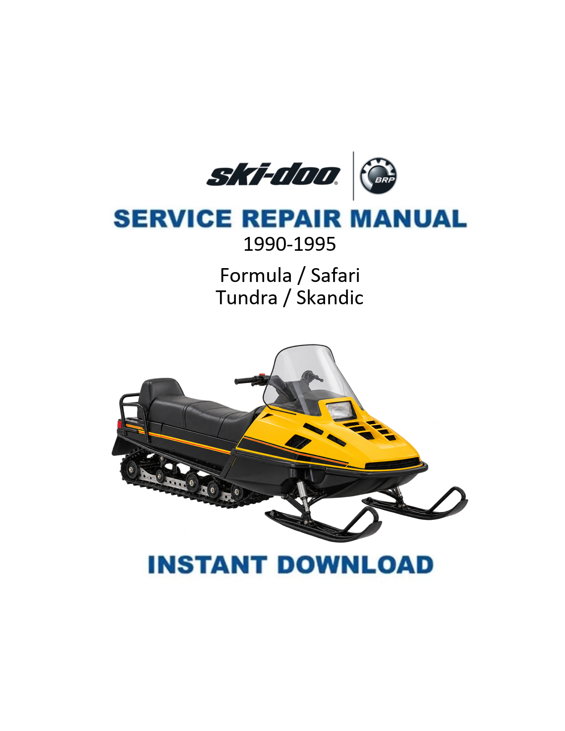 Ski-Doo 1990-1995 service manual PDF