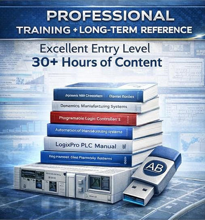 Allen Bradley PLC Training Bundle RSLogix & LogixPro Simulator sample page from service manual