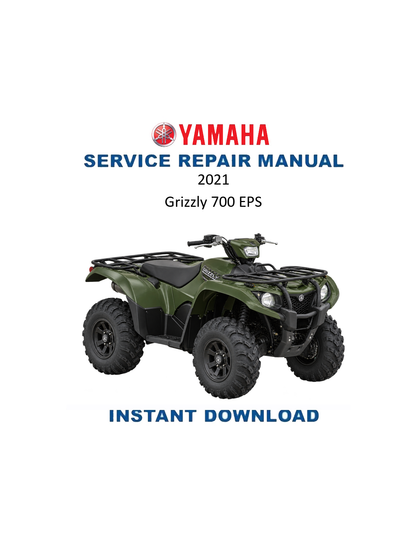 Yamaha Grizzly 700 2021 service manual PDF