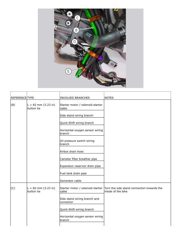 Ducati DesertX Motorcycle Service Manual sample page showing repair procedures