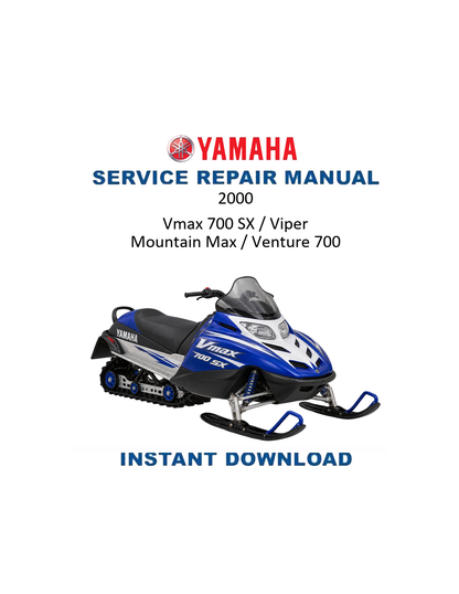 Yamaha VX700 SX700 MM700 VT700 2000 service manual PDF