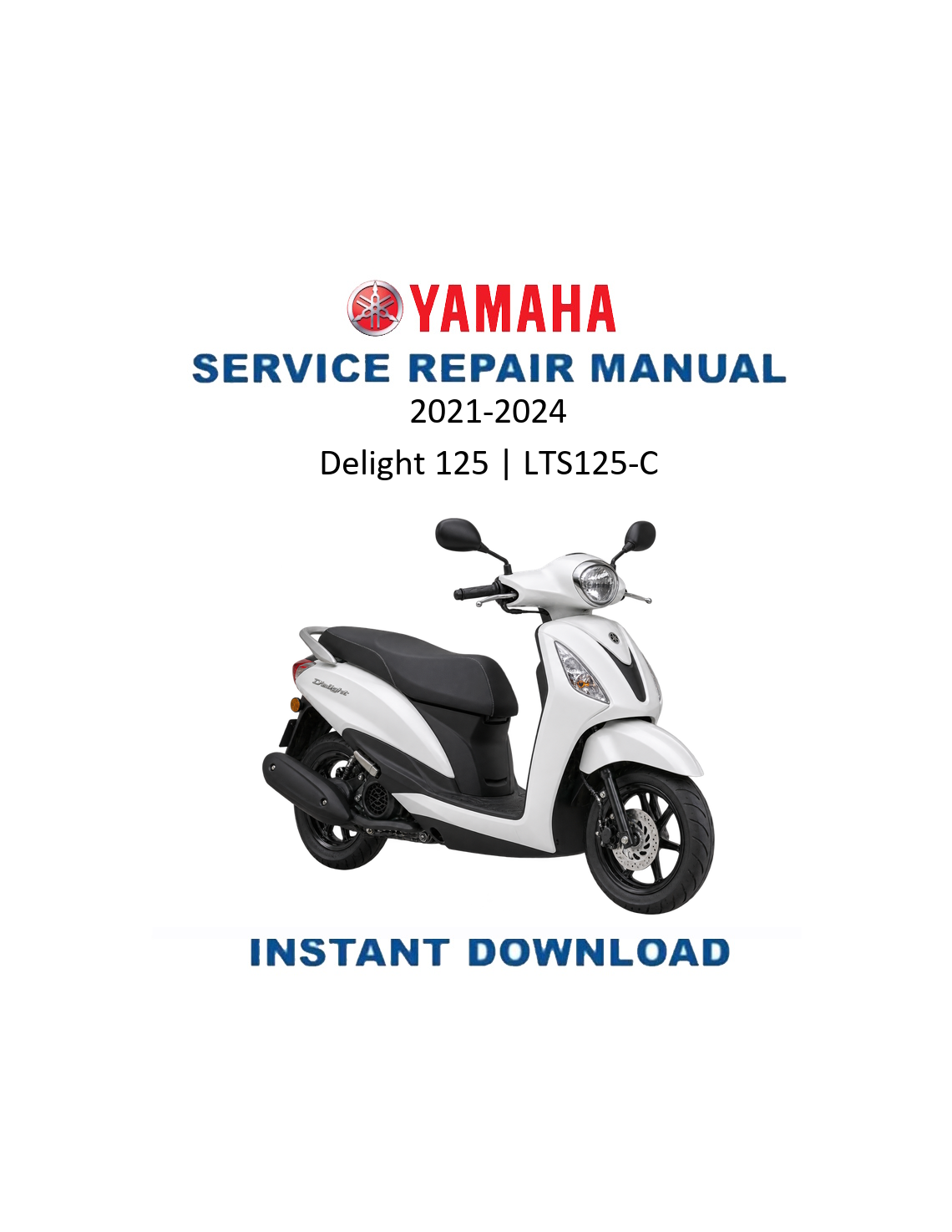 Yamaha Delight 125 2021-2024 service manual PDF