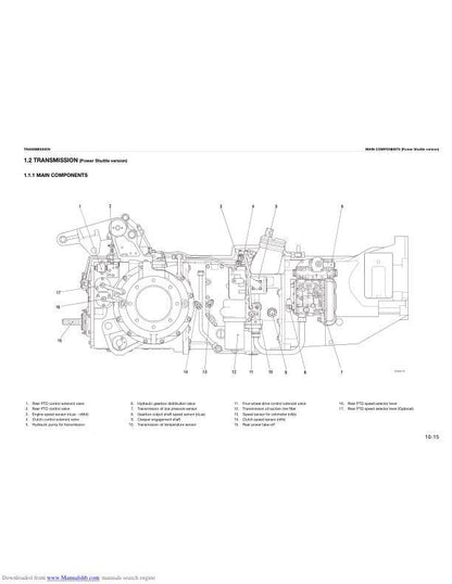 Deutz Agrotron 106 110 115 120 135 150 165 MK3 Tractor Service Manual sample page from service manual