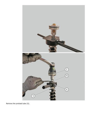 Ducati DesertX Motorcycle Service Manual sample page from service manual