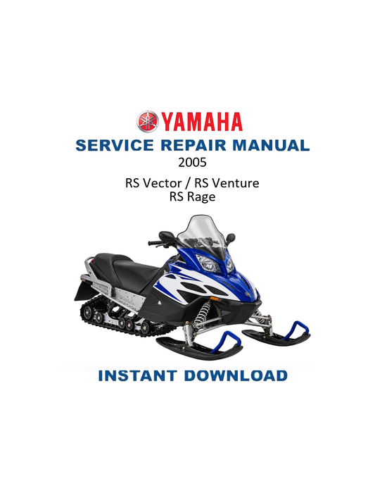 Yamaha RS90K 2005 service manual PDF