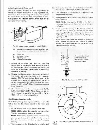 Volvo Penta MD 1B 2B 3B 5A 6A 7A 21A Service Manual sample page from service manual