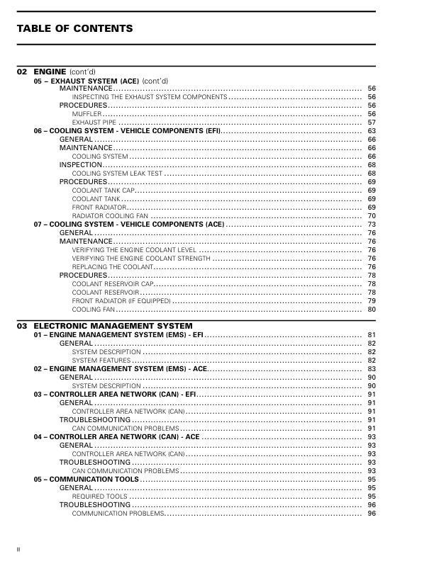 Skidoo Tundra 600 900 Snowmobile Service Manual sample page from service manual
