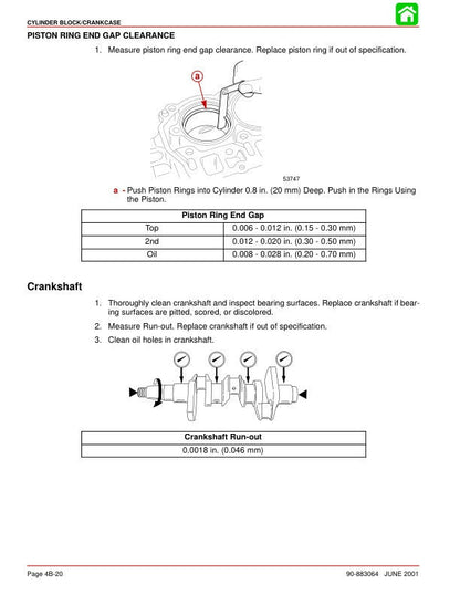 Mercury 30 40 EFI Outboard Service Manual table of contents