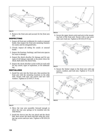 Arctic Cat ZR Riot Norseman M Alpha One 8000 Snowmobile Service Manual sample page showing schematics and diagrams