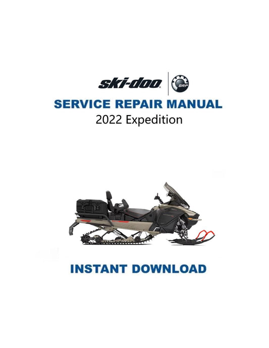 Skidoo Expedition 600 850 900 Snowmobile Service Manual 2022-2025 - Service Manual PDF Instant Download