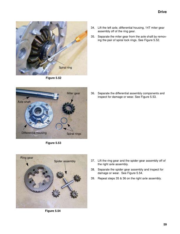 Cub Cadet 2000 Tractor Service Manual sample page from the repair manual