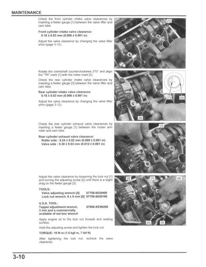 Honda Pioneer SXS1000 M2 M4 UTV Service Manual sample page from service manual