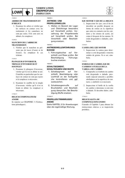 Yamaha 20C Outboard Service Manual sample page with diagrams and specifications