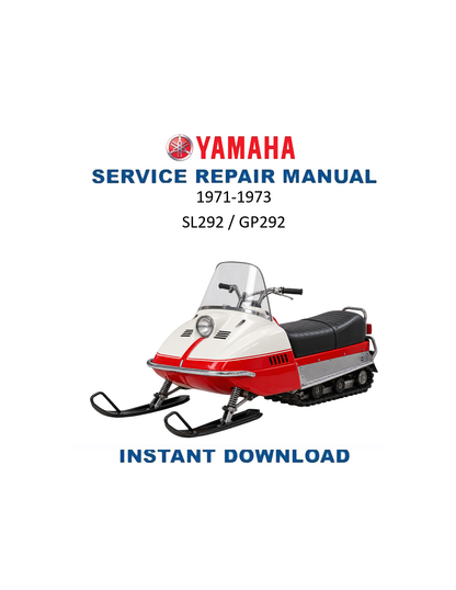 Yamaha SL292 GP292 1971-1973 service manual PDF